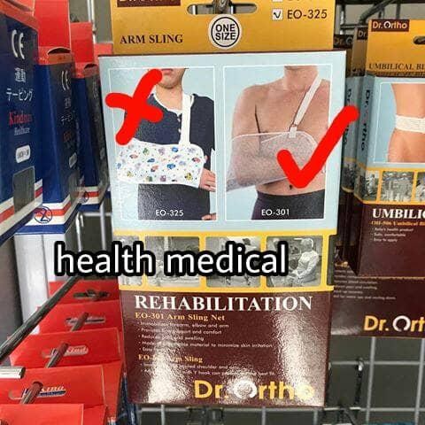 Arm Sling Adult / Gendongan tangan dr.ortho EO 301