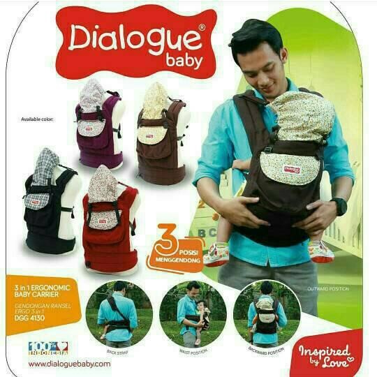 Gendongan ransel ergo dialogue