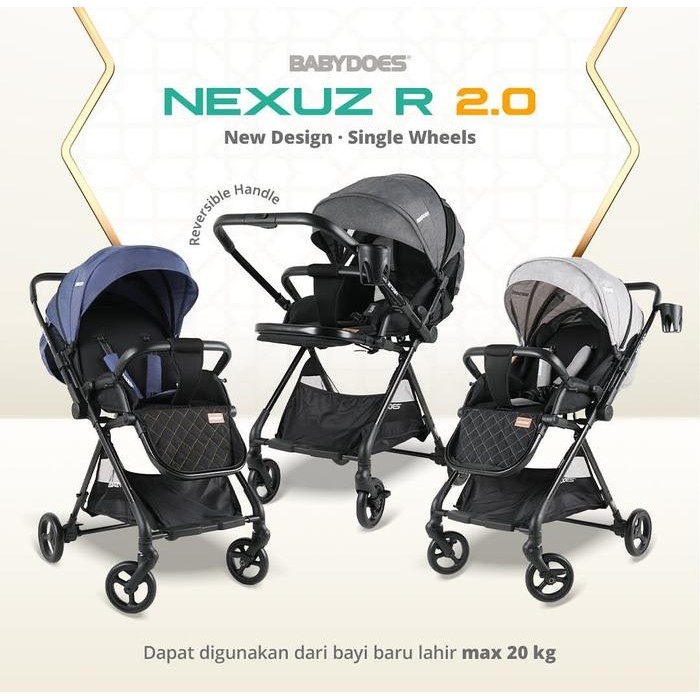 Stroler BabyDoes Nexus R Stroller bayi Murah kereta Dorong Anak Bayi