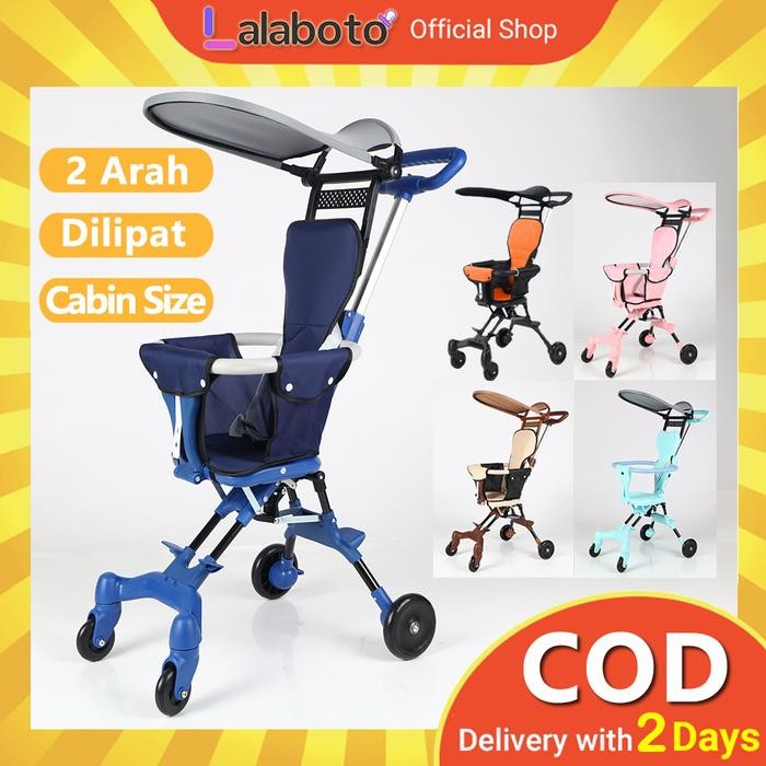 FLYBB Stroller Bayi Lipat Travelling 2 Arah Magic Stroller Baby Cabin Size Kereta Dorong Bayi