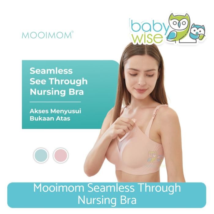Mooimom Seamless Through Nursing Bra - Bra Menyusui & Hamil