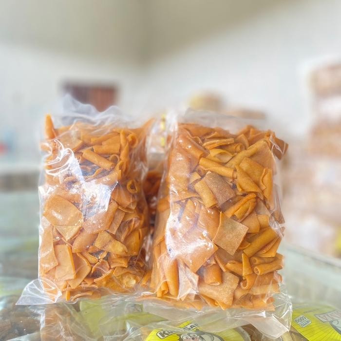 

New krupuk rambak sapi afkiran/pritilan/kriwilan(500gr) paling murah paling firal