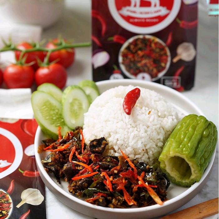 

New Paru Aceh Lady - Level (Spicy /Extreme) / Tumis cabai khas rempah lady / Paru Sapi / COD / Kirim