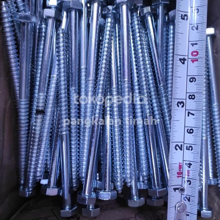 skrup/sekrup baut panjang 12.5 cm *