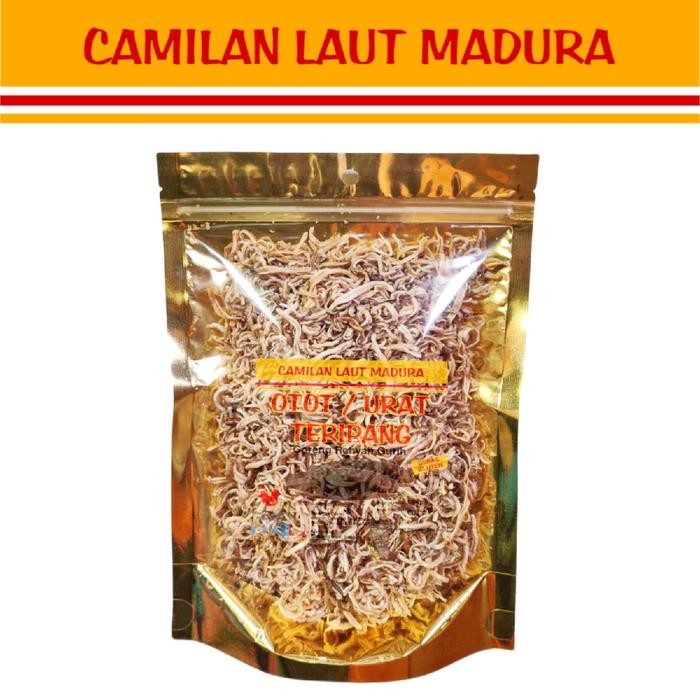 

ASLI Otot Teripang Bebas Gluten 100gr n Santai Cocok Buat Oleh Oleh Khas Camilan Laut ra Asli Alami