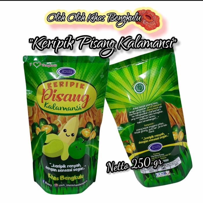 

ASLI Keripik Pisang Kalamansi/Makanan Khas Bengkulu READY STOCK