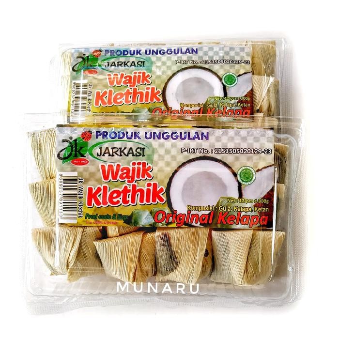 

ASLI Wajik Kletik Ketan Khas Blitar Kelapa Snack Makanan Tradisional Food READY STOCK