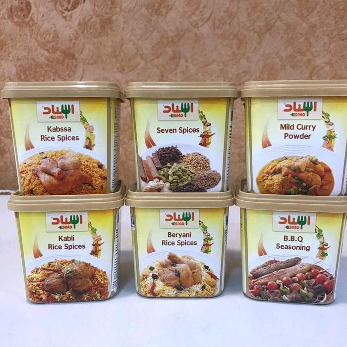 

TERLARIS ESNAD BUMBU REMPAH BUBUK BUMBU MAKANAN KHAS TIMUR TENGAH Spices READY STOCK