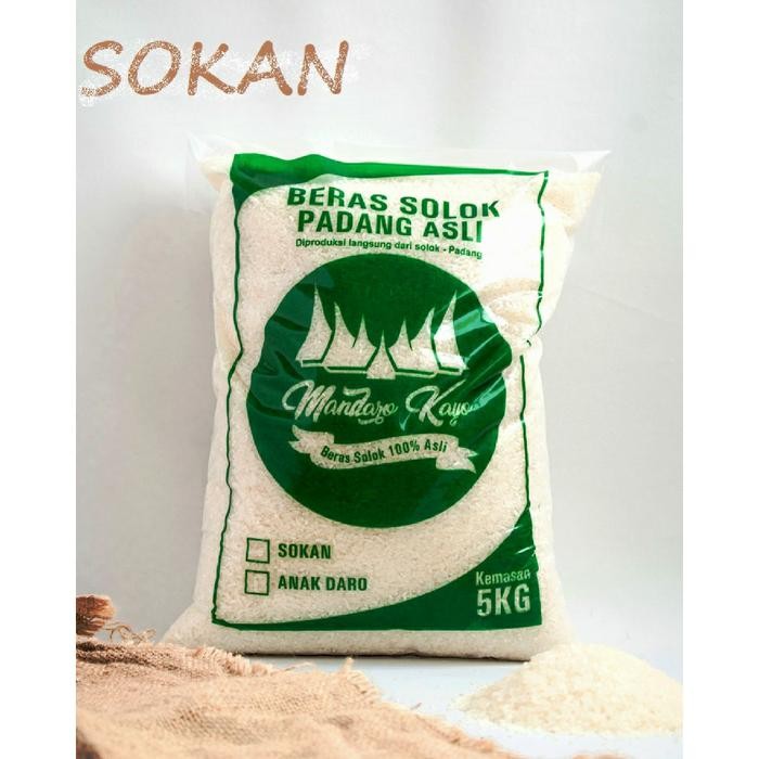 

Laura.Mart1 Beras Padang Solok - Sokan 5Kg