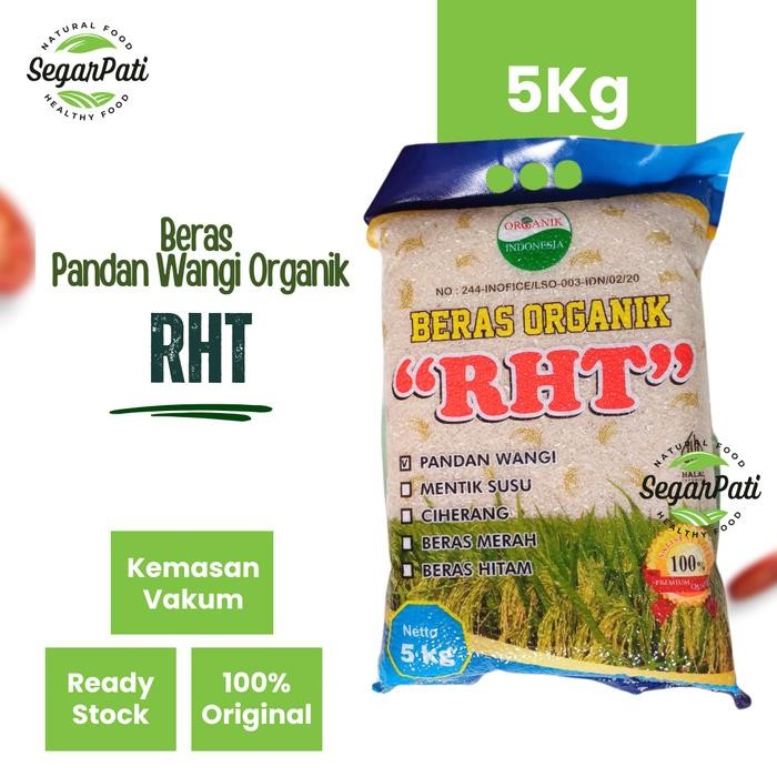 

Laura.Mart1 5Kg Beras Pandan / Mentik Wangi Organik Premium Rht Bersertifikat
