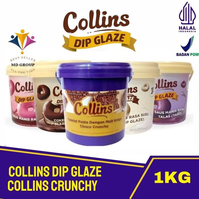 

Osyak.Mart [Kalimantan] Collins Dip Glaze Dan Crunchy 1 Kg Aneka Rasa Manis Selai Halal Bpom