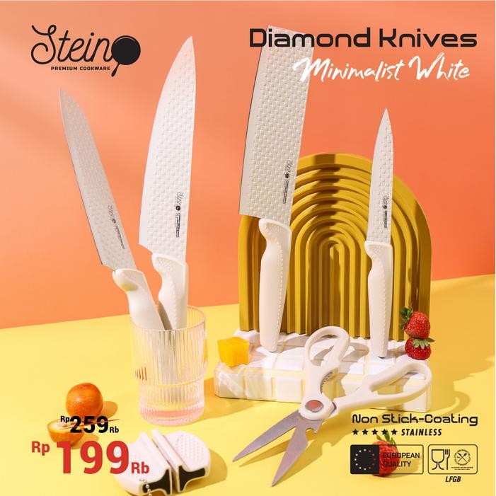 STEIN Knives - 6 in 1 Pisau Set - STEINCOOKWARE ORIGINAL