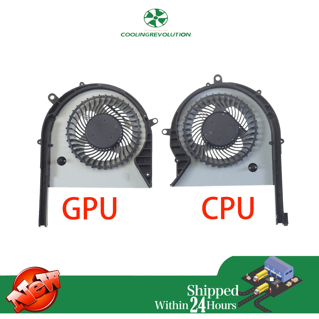 Laptop CPU GPU Cooling Fan DFS593512MN0T DFS2013121A0T DC12V 1A 5Pin for ASUS ROG Strix GL503GE GL70