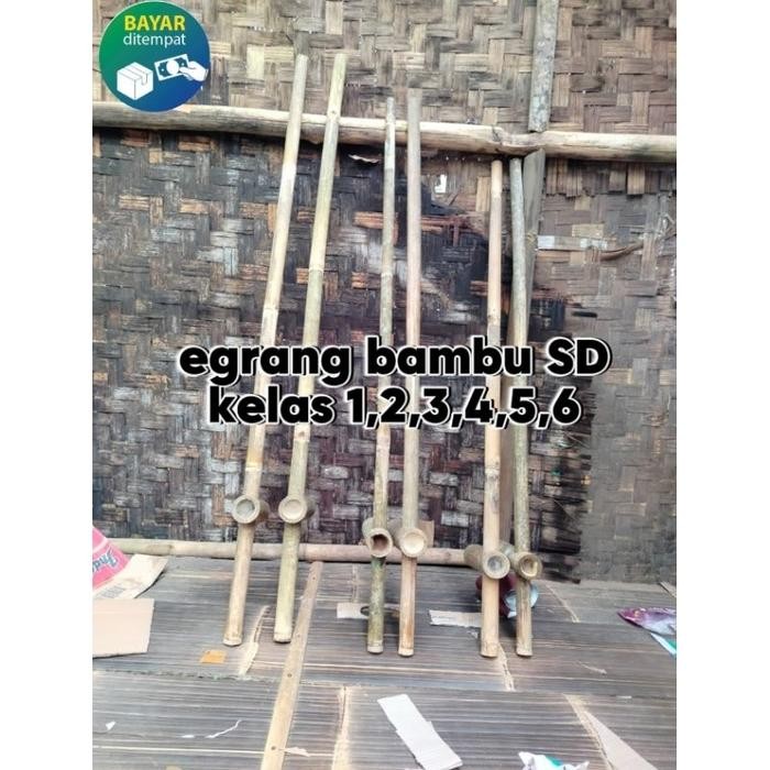 

[Fresh] egrang bambu husus anak SD kelas 1,2,3,4,5,6 siyap pakai