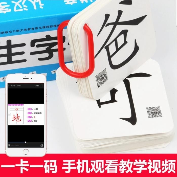 Flash Card Bahasa Mandarin Kartu Flash Audio