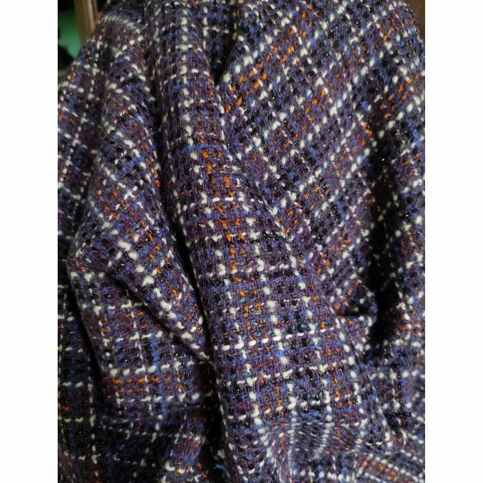 Kain Bahan Blazer Wool Acrylic Rajut Import / Bahan Wool Acrylic Rajut Import