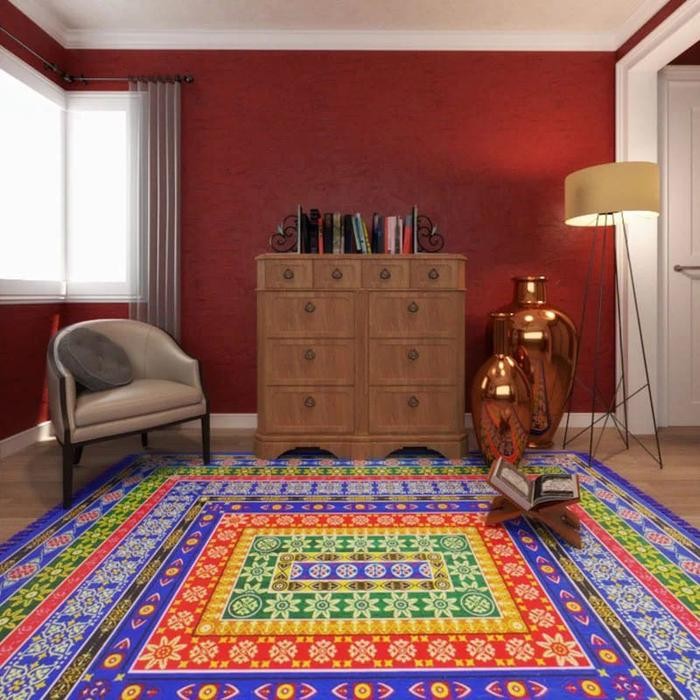 Karpet ostrich jasmine 205x240 cm karpet permadani merak 200x240 - Tangkap