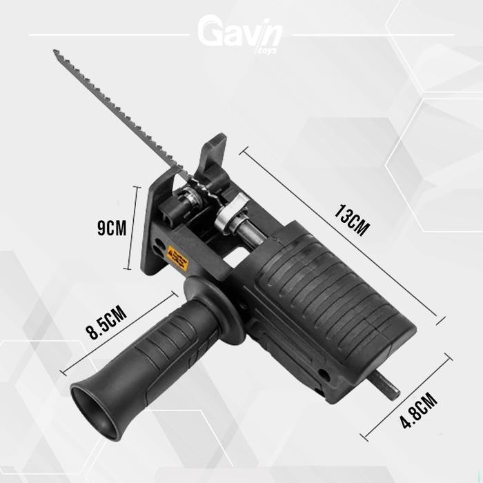 Konektor Gergaji Elektrik Modifikasi Bor Listrik Tangan Alat Tukang