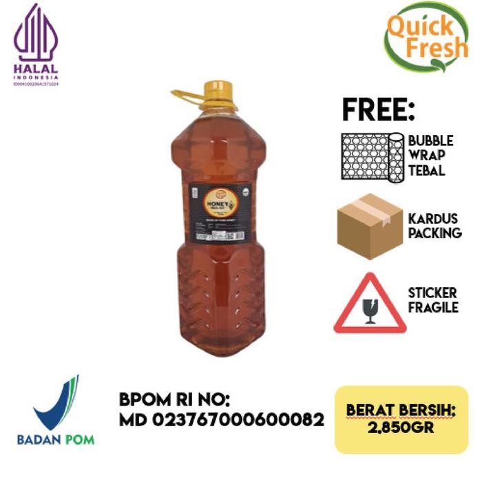 

Sale Quick Fresh Honey / Madu Pet Bottle 2.850Gr