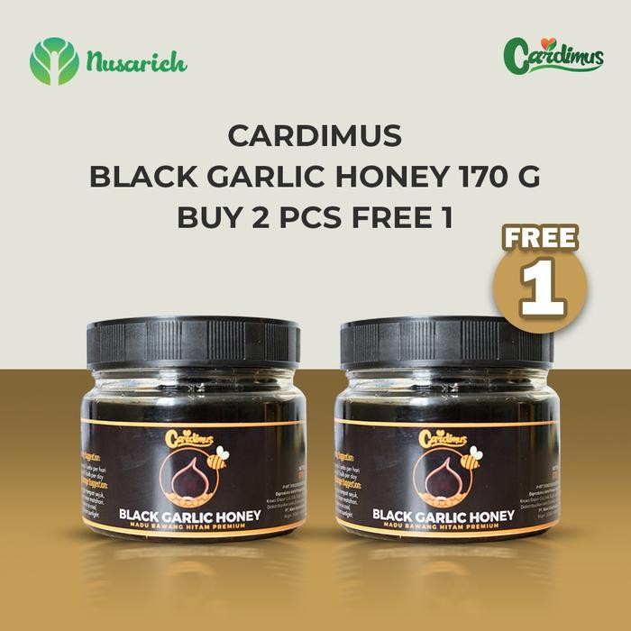 

Sale Cardimus Black Garlic Madu 170Gr Bundle 3 Pcs