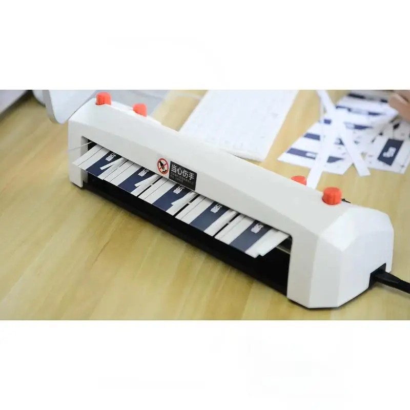 

SK316 Paper Business Card Electric Cutter Right Angle Cards Cutting Size 90*54mm Automatic Cropping