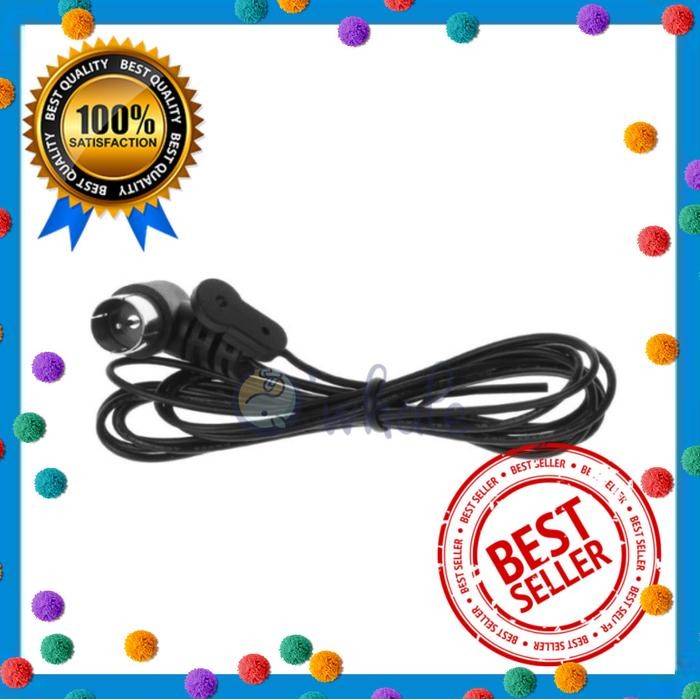 Antena FM Radio HiFi Indoor 75ohm Unit Konektor Adaptor Stereo