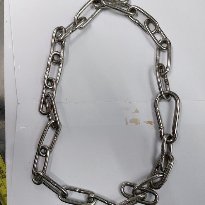 RANTAI LEHER ANJING STAINLESS XL+ / RANTAI ANJING /RANTAI ANJING