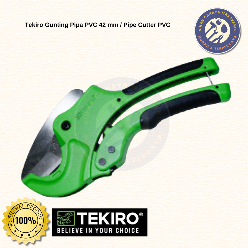 Tekiro Gunting Pipa Pvc 42 Mm / Pipe Cutter Pvc