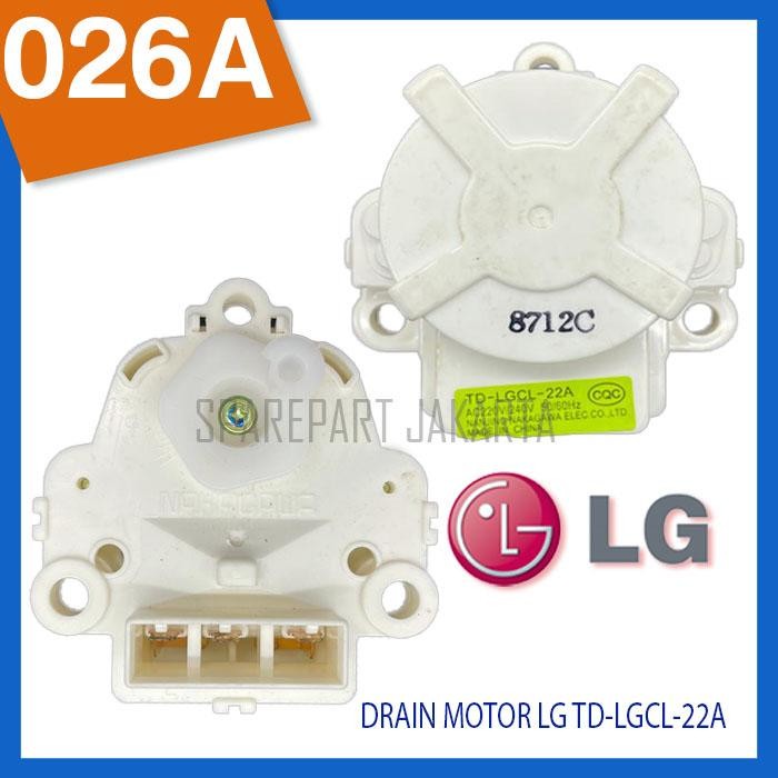 Drain Motor Lg Td-Lgcl-22A Nakagawa Wmv-026A