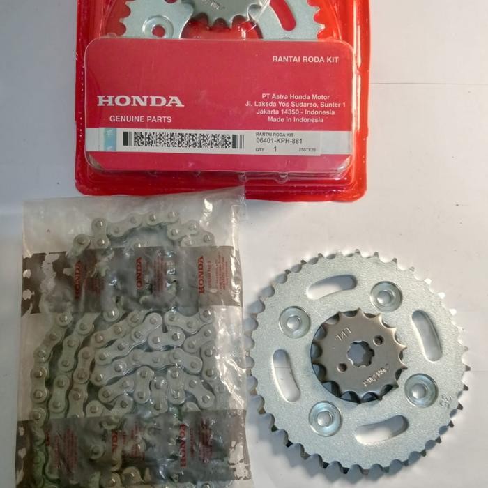 Gear Set Motor Honda Revo Lama Revo 100 Original Garansi Ongkir Termrh