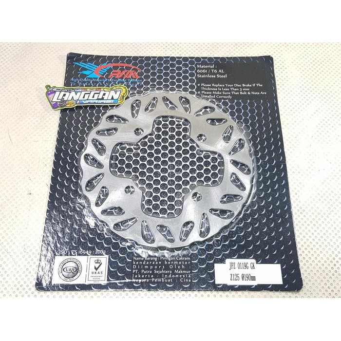 Piringan Cakram Belakang Psm Jupiter Mx 135 Mx135 New 190Mm Rear Disc Brake