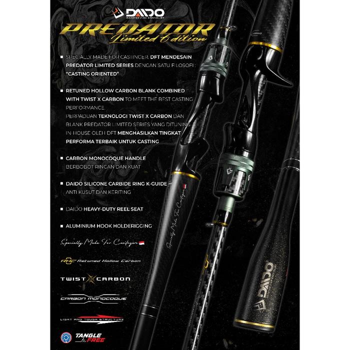 JORAN PANCING DAIDO PREDATOR BC 198 LIMITED EDITION