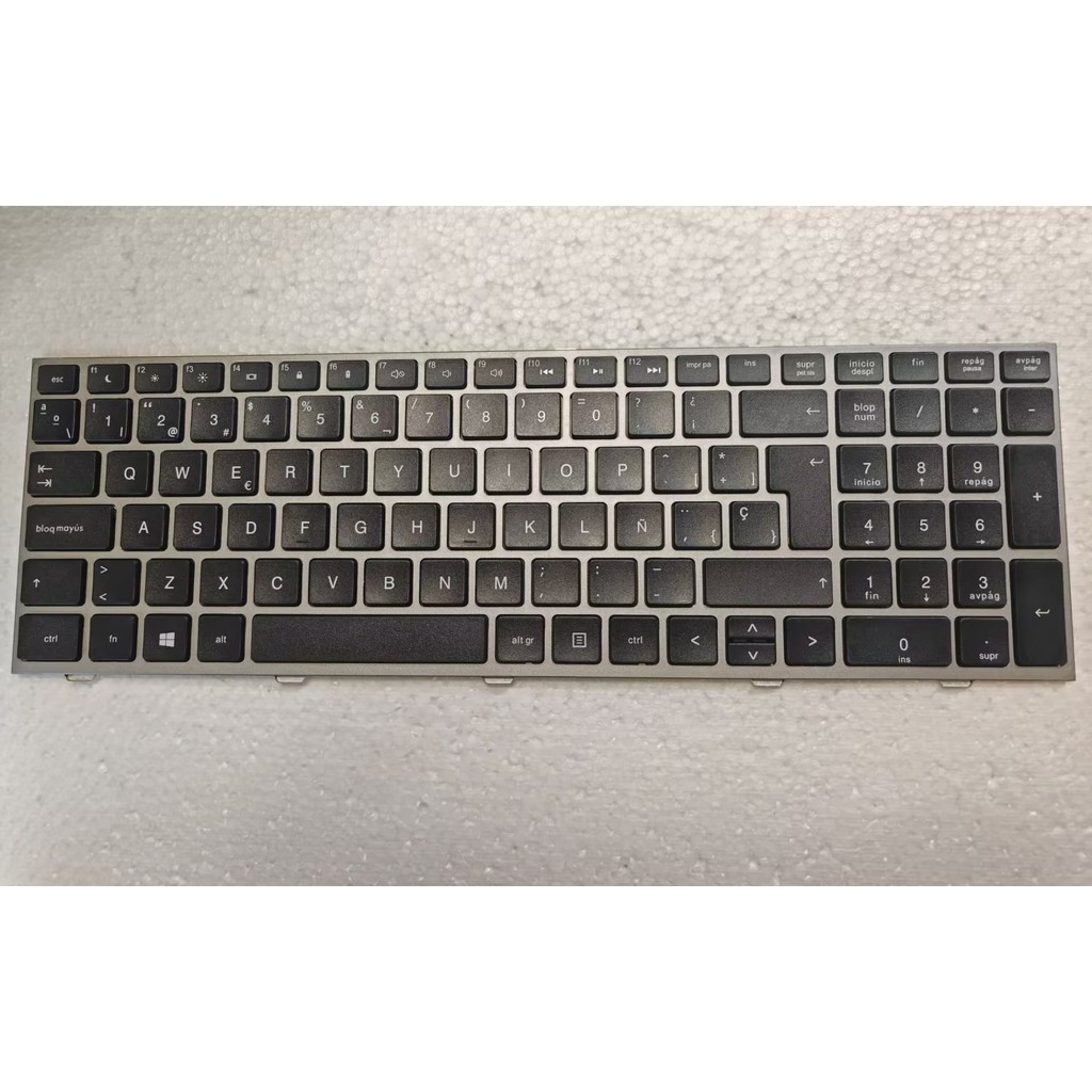 NEW Keyboard For HP Probook 4540 4540s 4740 4740s 4545 4545s silver frame Spanish Layout