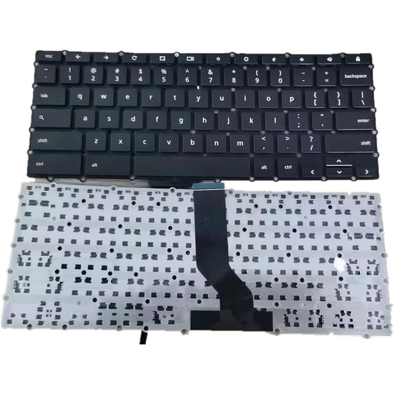 Replacement Laptop Keyboard for ACER Chromebook Spin 511 R752T R752TN Black US English Layout