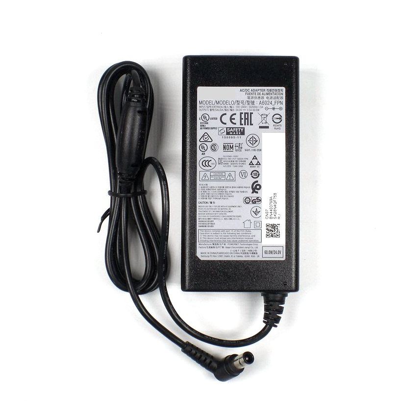24V 2.5A 1.66A 60W AC DC Adapter A6024_FPN DSM For SAMSUNG HW-H750 SOUNDBAR HW-K450 K550 K650 N450 H