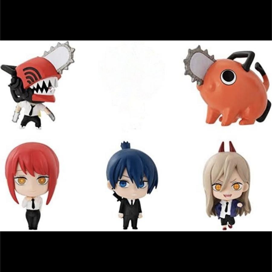 Chainsaw Man Capsule Figure Gacha Gashapon Bandai - set isi 5