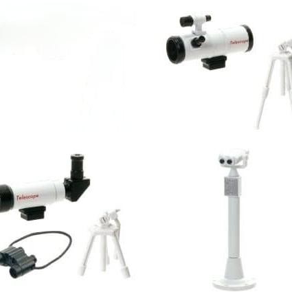 Tarlin miniature finger-sized telescope capsule toy - 2-3-4