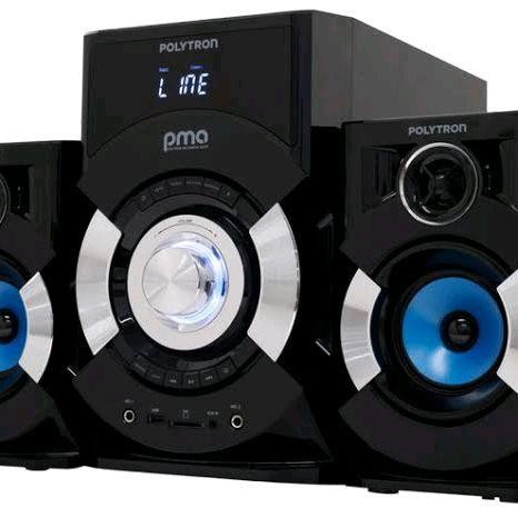 speaker aktif polytron pma 9507 bass power full Bluetooth *