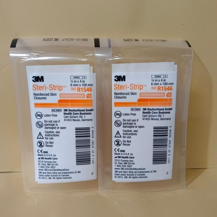 Steri Strip 3M R1546 plester penutup luka *