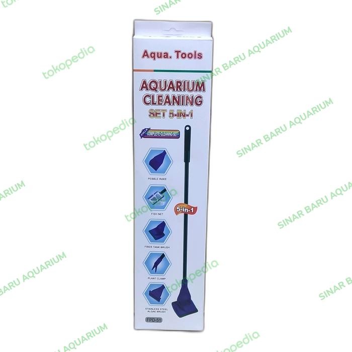 AQUARIUM CLEANING SET 5IN1 PEMBERSIH AQUARIUM SET