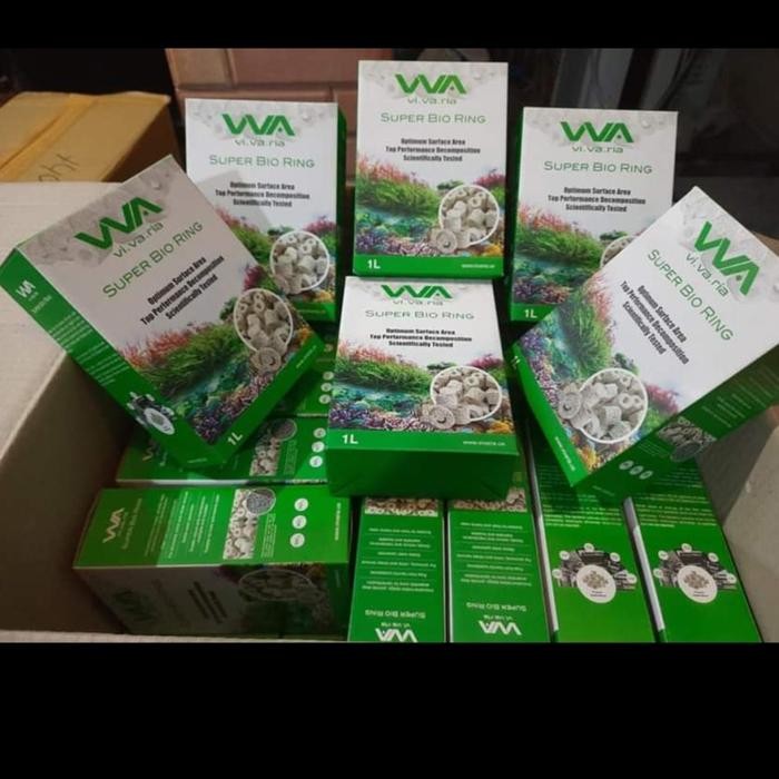 VIVARIA SUPER BIO RING (MEDIA BACTERIA AQUASCAPE/AIR TAWAR)