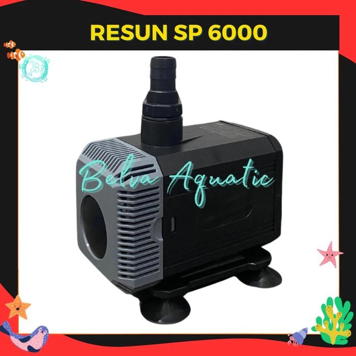 RESUN SP 6000 POMPA AQUARIUM CELUP ORIGINAL RESUN SP 6000