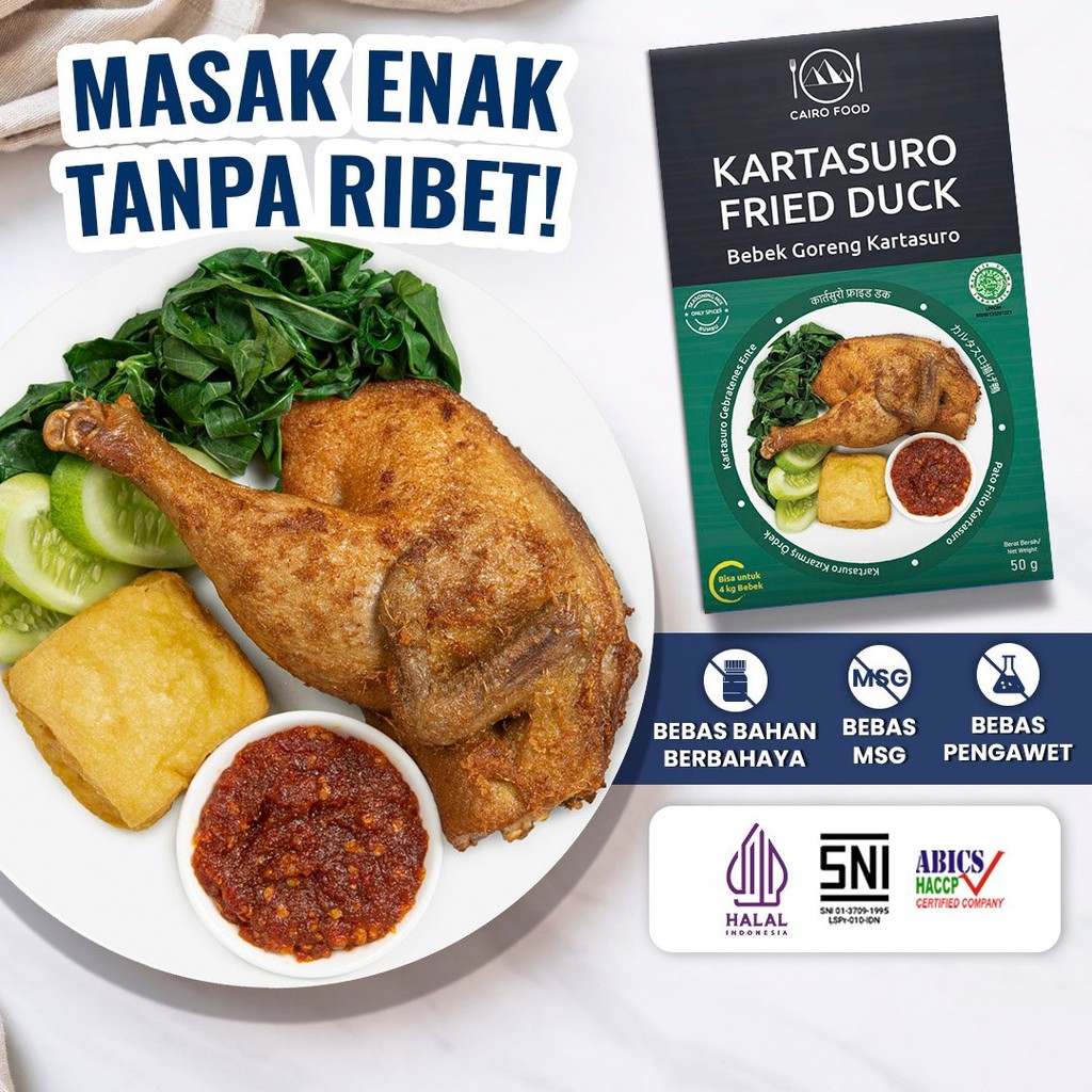 

Bumbu Bebek Goreng Kartasuro Sehat - Cairo Food