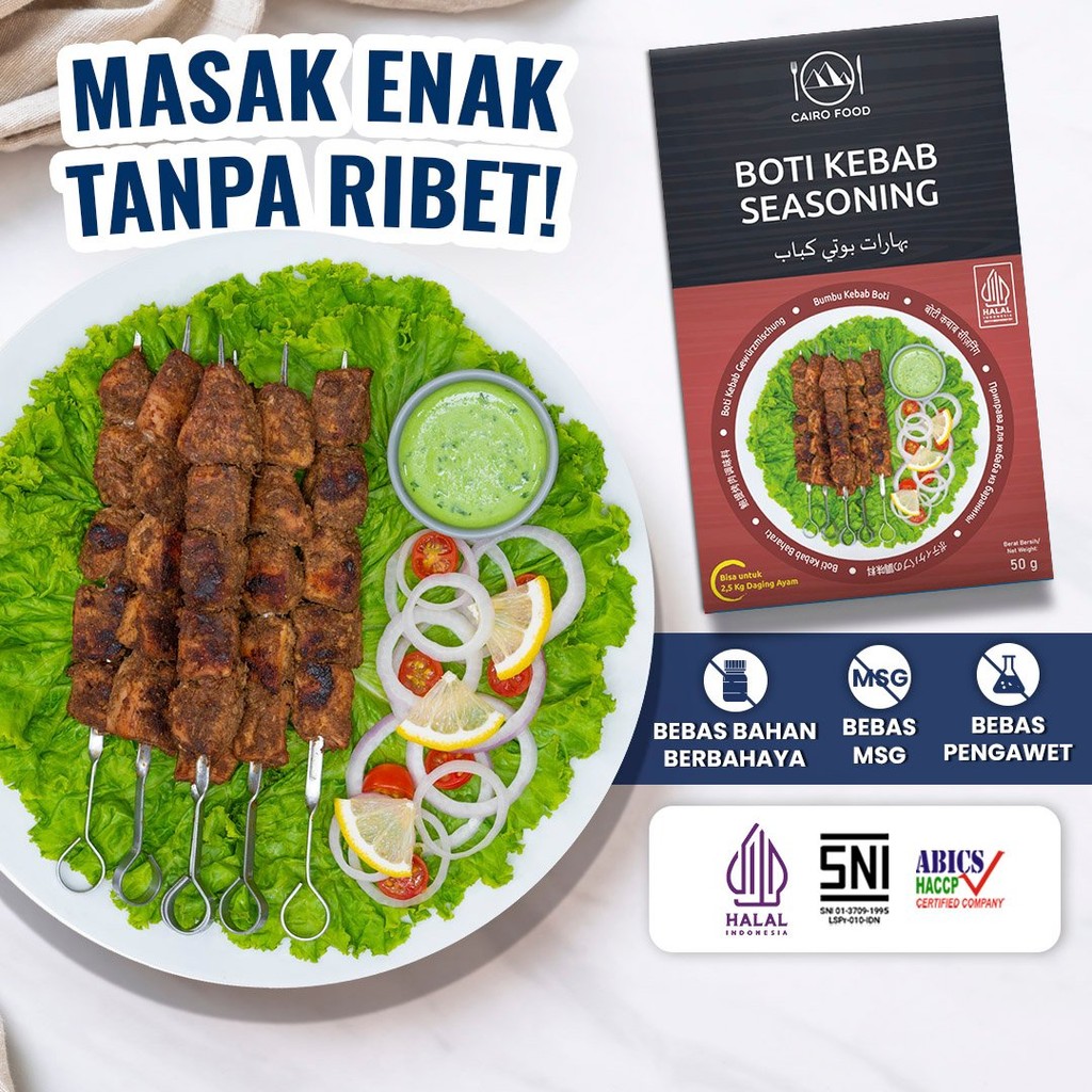 

Bumbu Boti Kebab Sehat - Cairo Food