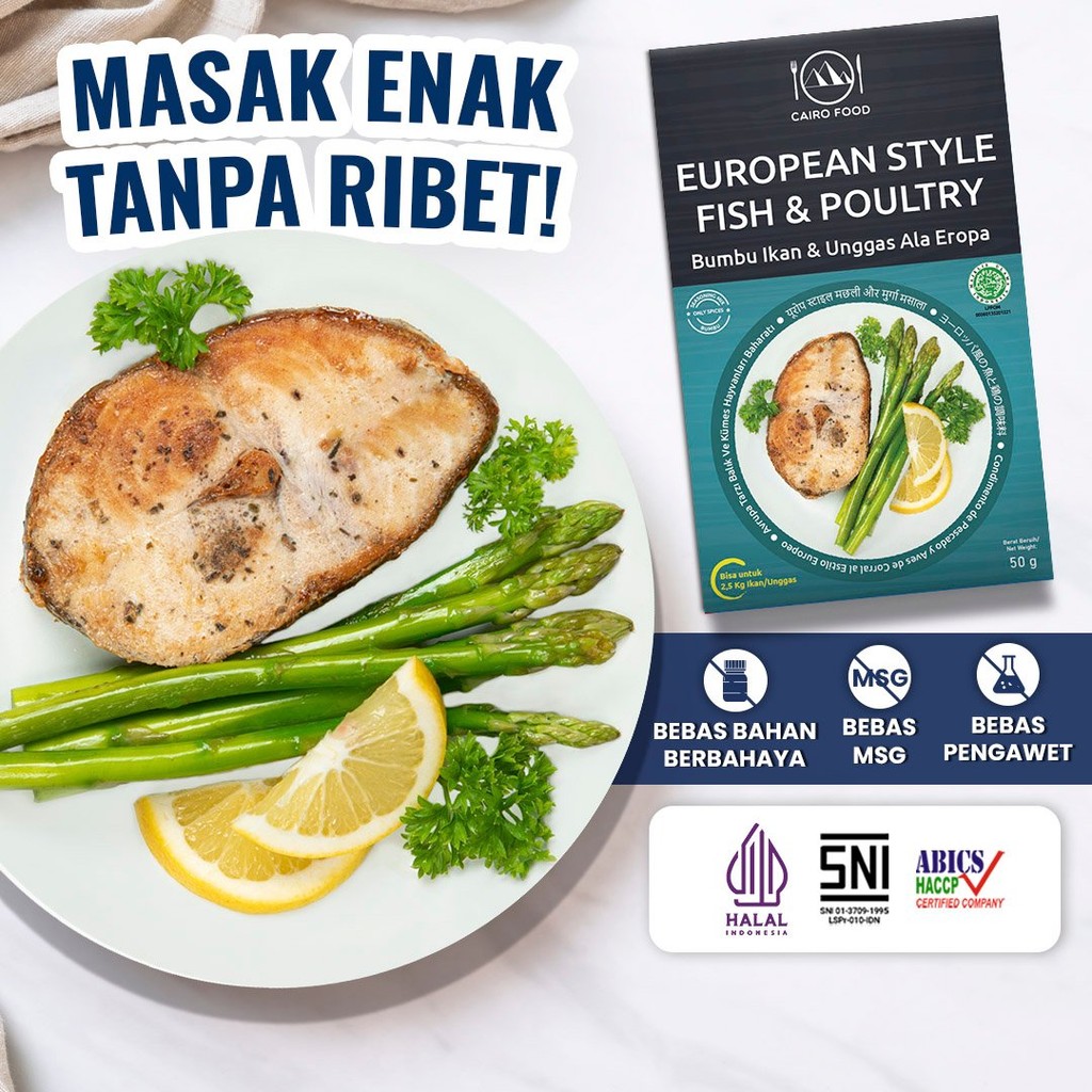 

Bumbu Ikan & Unggas Ala Eropa Sehat - Cairo Food