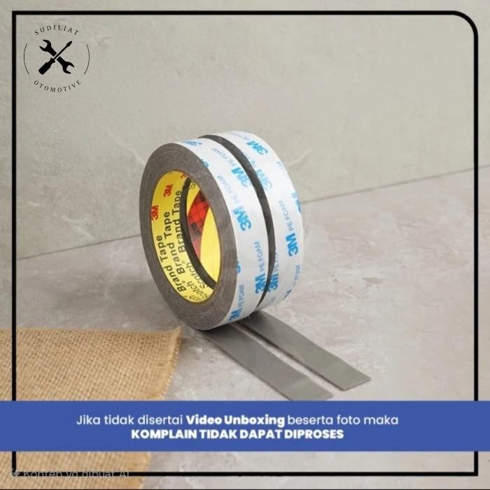 

Double Tape 3M Pe Foam/Isolasi/Bb Busa 20Mm 4,5M High Quality - 320 Pcs Pasti Ori
