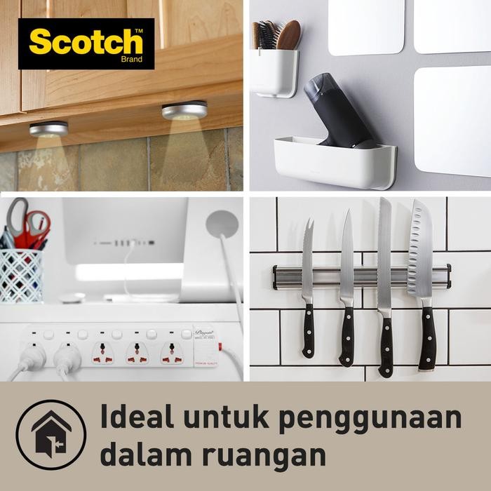 

3M Scotch Perekat Isolasi Indoor Mounting Tape 110-M25 25 Mm X 4 M Pasti Ori