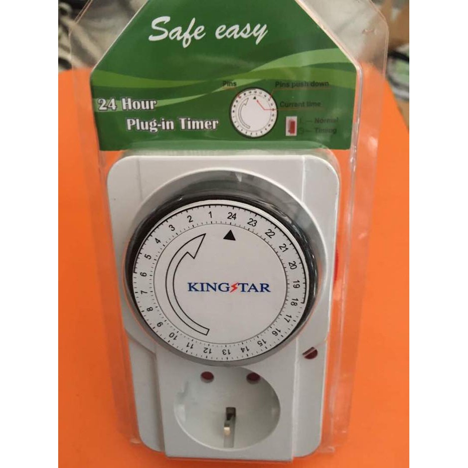[Expert] Timer listrik 24 jam / timer kingstar / timer analog / timer colokan