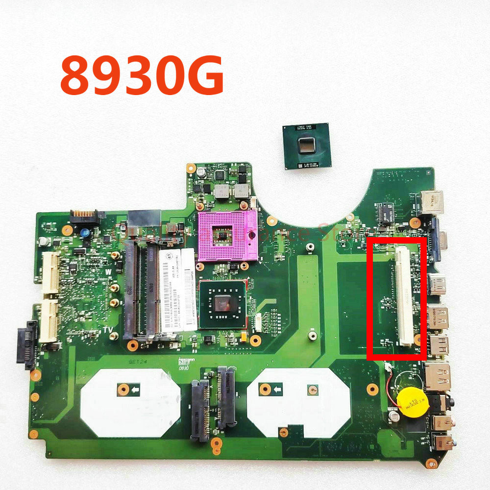 For Acer sapire 8930 8930G Laptop Motherboard 6050A2207701 MBAP50B001 6050A2207701-MB-A02 MAINBOARD 