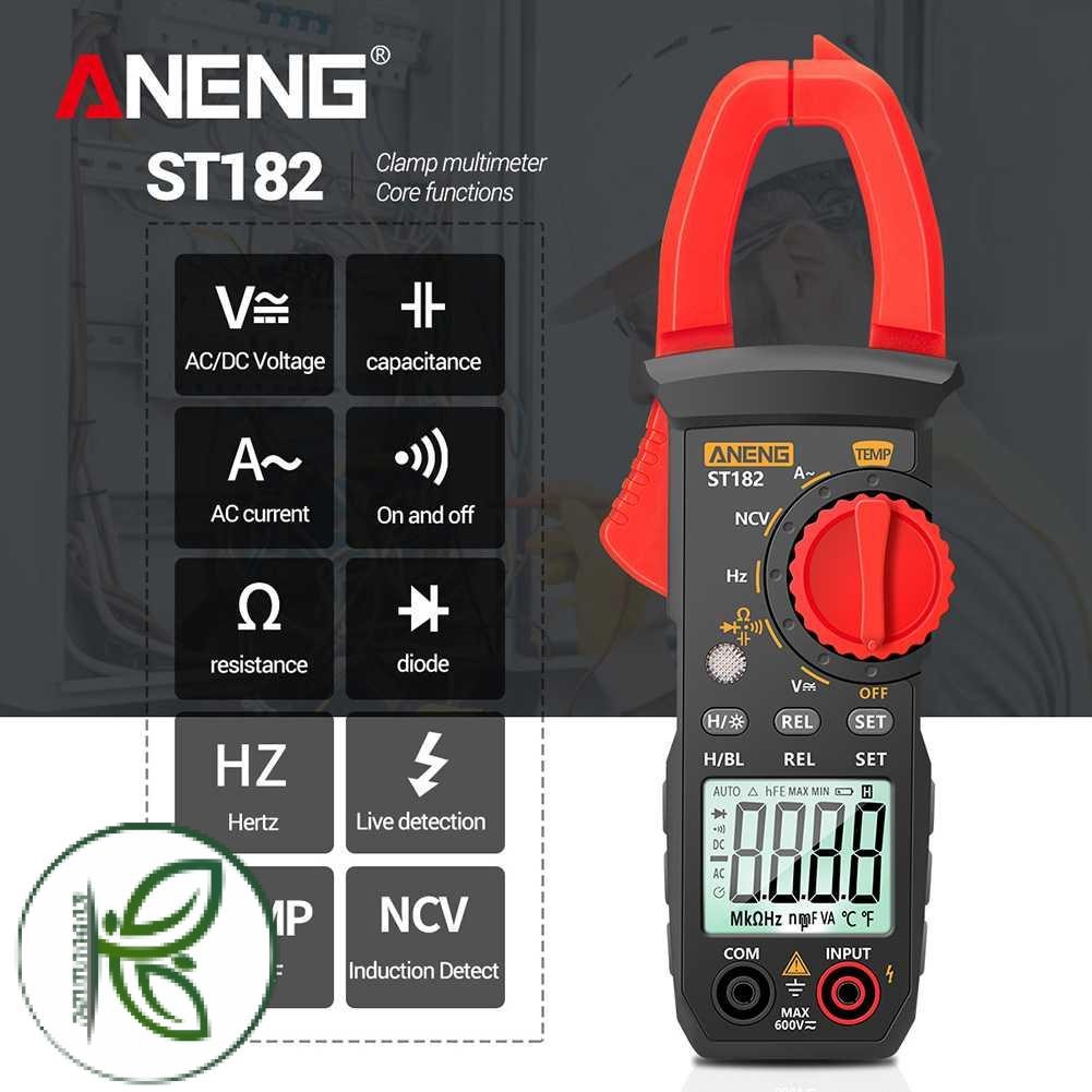 ANENG Digital Multimeter Voltage Tester Clamp Meter Auto Shutdown - ST182